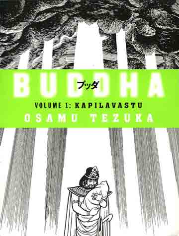 
King Suddhodana Holding Baby Siddhartha - Buddha Book 1 (Osamu Tezuka) book cover
